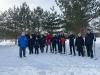 Лыжный поход к памятнику И.М. Королёва